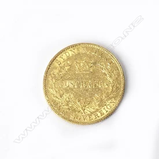 An Australian gold sovereign