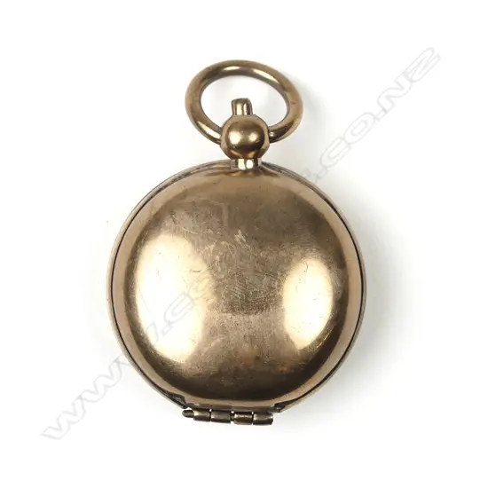 A c.1900 rolled gold sovereign case