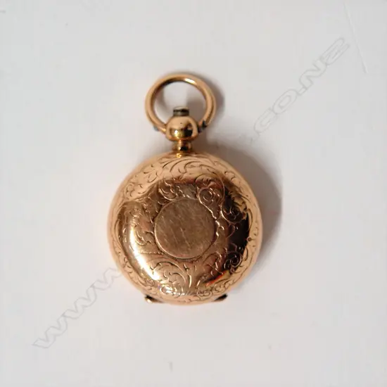 A c.1900 rolled gold sovereign case