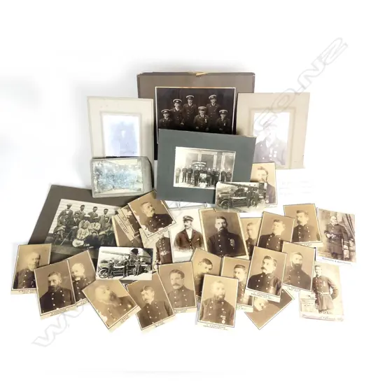 A collection of approximately 35 Fire Brigade photos