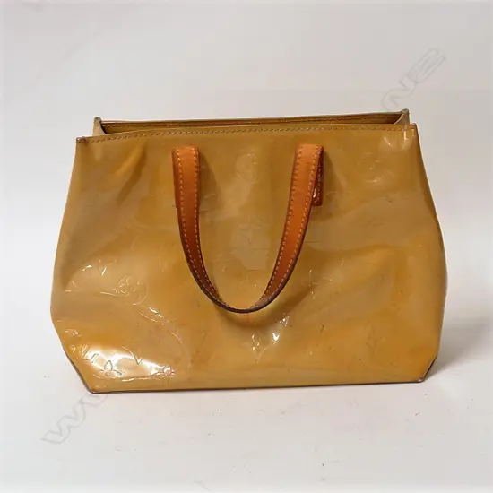 Louis Vuitton yellow Houston mini handbag