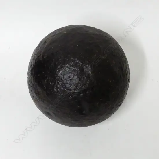 A cannonball found at Rangiriri