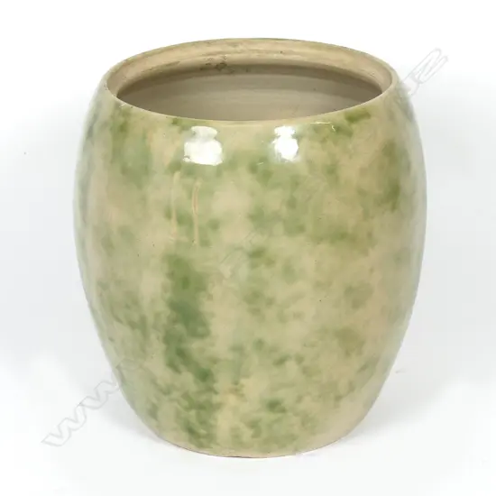 A Timaru Potteries large storage vessel