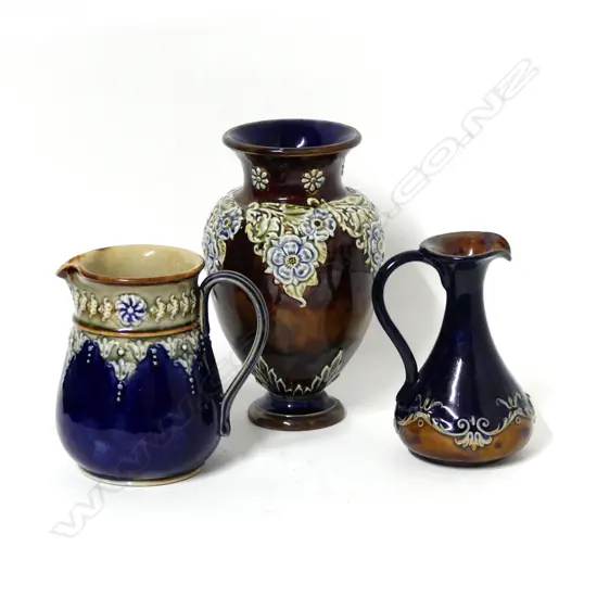 A Doulton Lambeth small vase