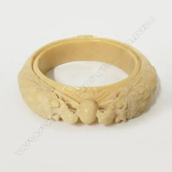 An old ivory bangle