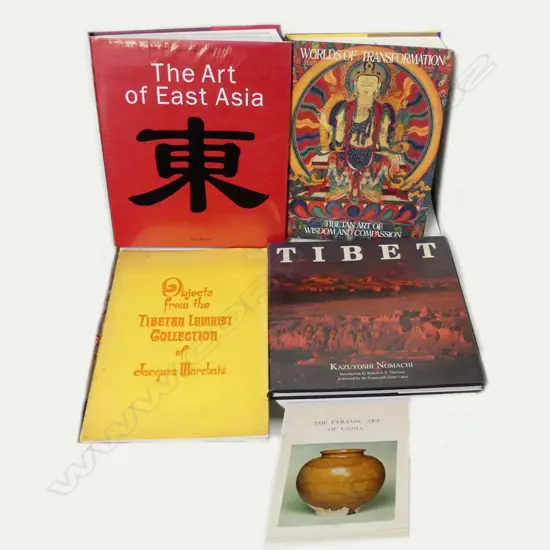 Five books on Oriental arts/religion