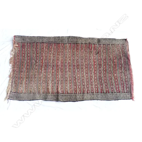 An antique Anatolian kilim rug
