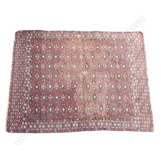 An antique Shirvan flat weave rug