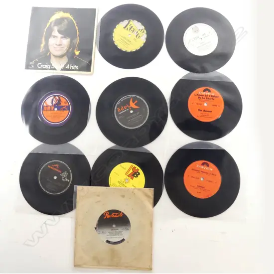 Ten NZ 45rpm singles