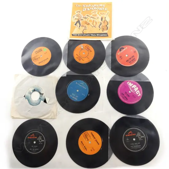 Ten NZ 45rpm singles