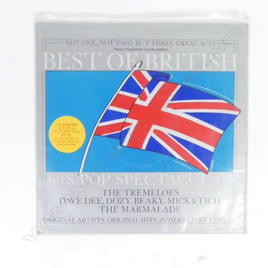 Signed ‘Best of British’ LP