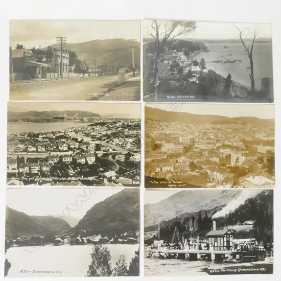 Approx. 77 real photograph postcards of Hamilton