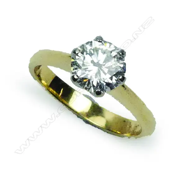 An impressive 1.2ct. solitaire diamond ring
