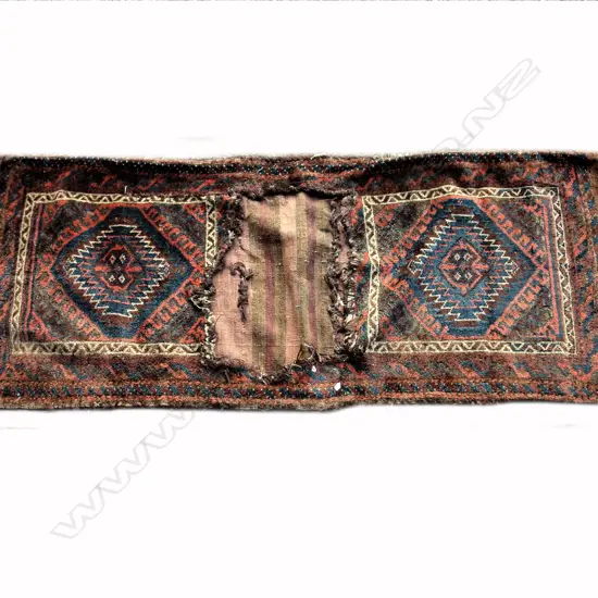 An antique Afghanistan Baluch saddle bag