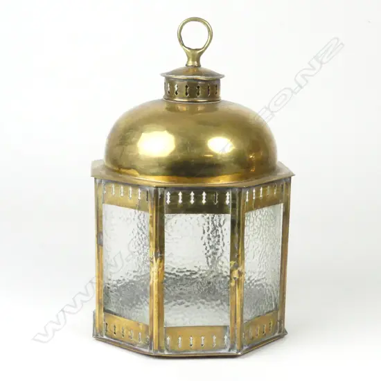 A vintage middle-eastern style porch light