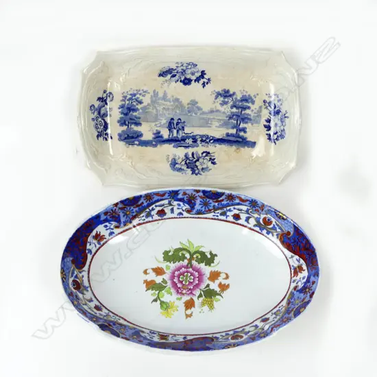 A 19thC Spode plate