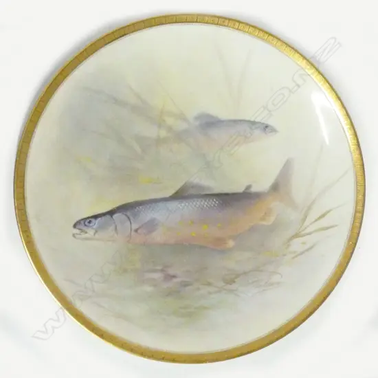 A Royal Worcester plate