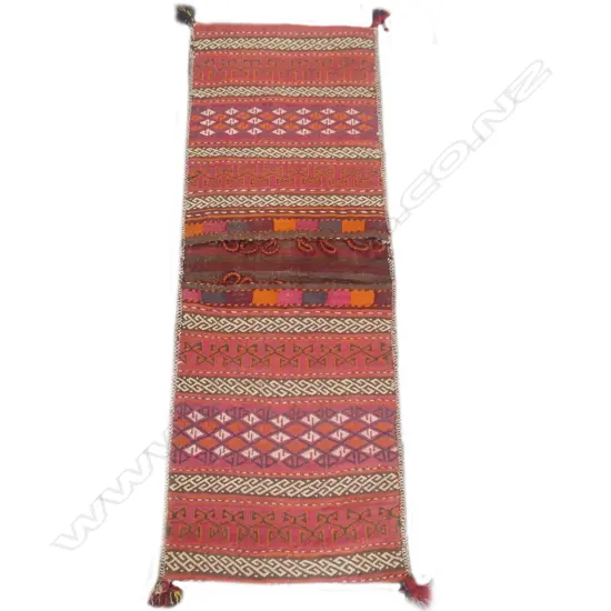 A kilim saddle bag