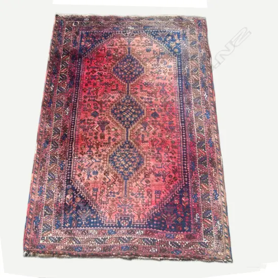 An old Persian Shiraz carpet