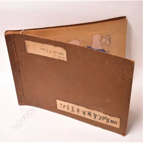 A c.1930 Japanese 'Pillow Book'