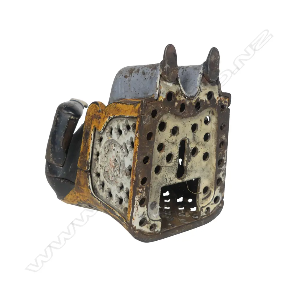 19thC American 'Tammany Bank' by CJ & E Stevens Co., Image 1++