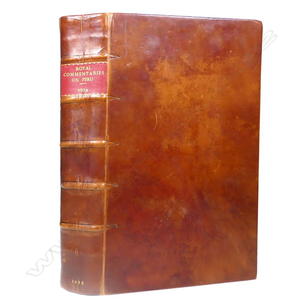 A folio edition of 'The Royal Commentaries of Peru in Two Parts' by Garcilasso de la Vega, Image 1++