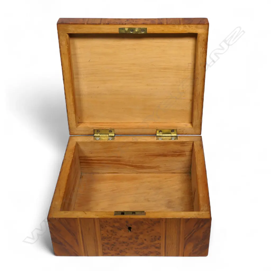 An early 20thC New Zealand woods box, Image 1++