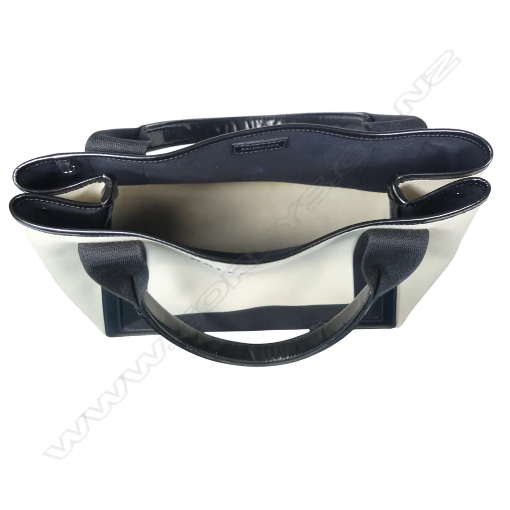 Balenciaga Navy Cabas small tote bag, Image 1++