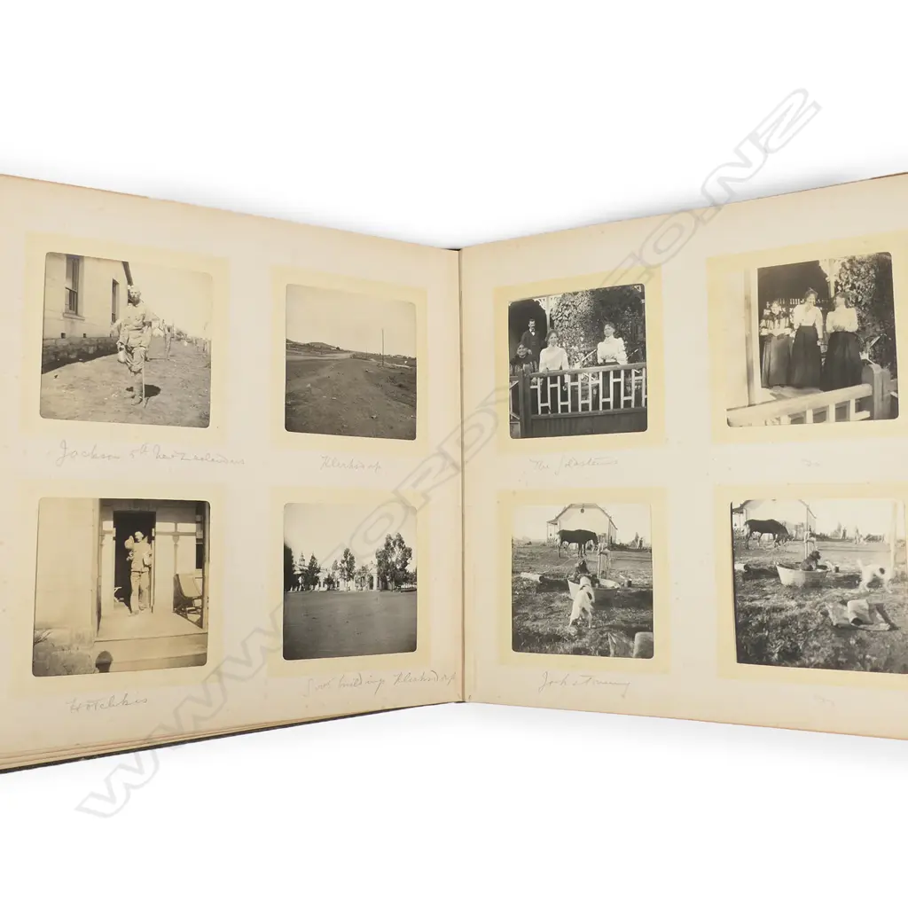 A late 19thC early 20thC album of photographs, Image 1++