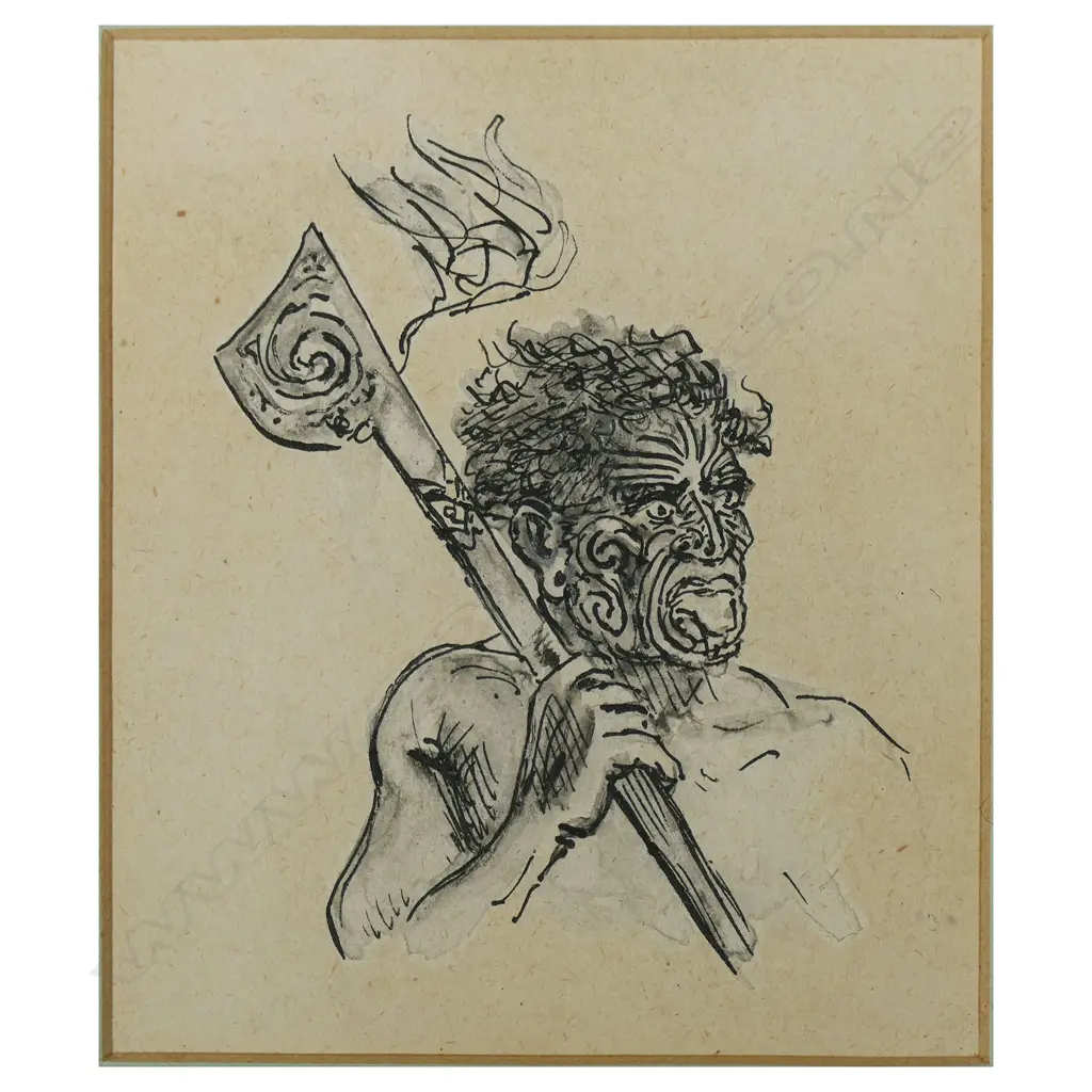 Major-General Horatio Gordon Robley (1840-1930) 'Moko', Image 1++