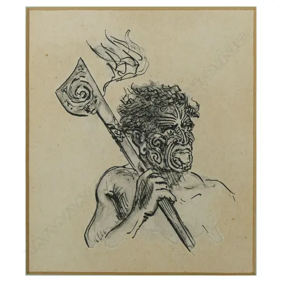 Major-General Horatio Gordon Robley (1840-1930) 'Moko',