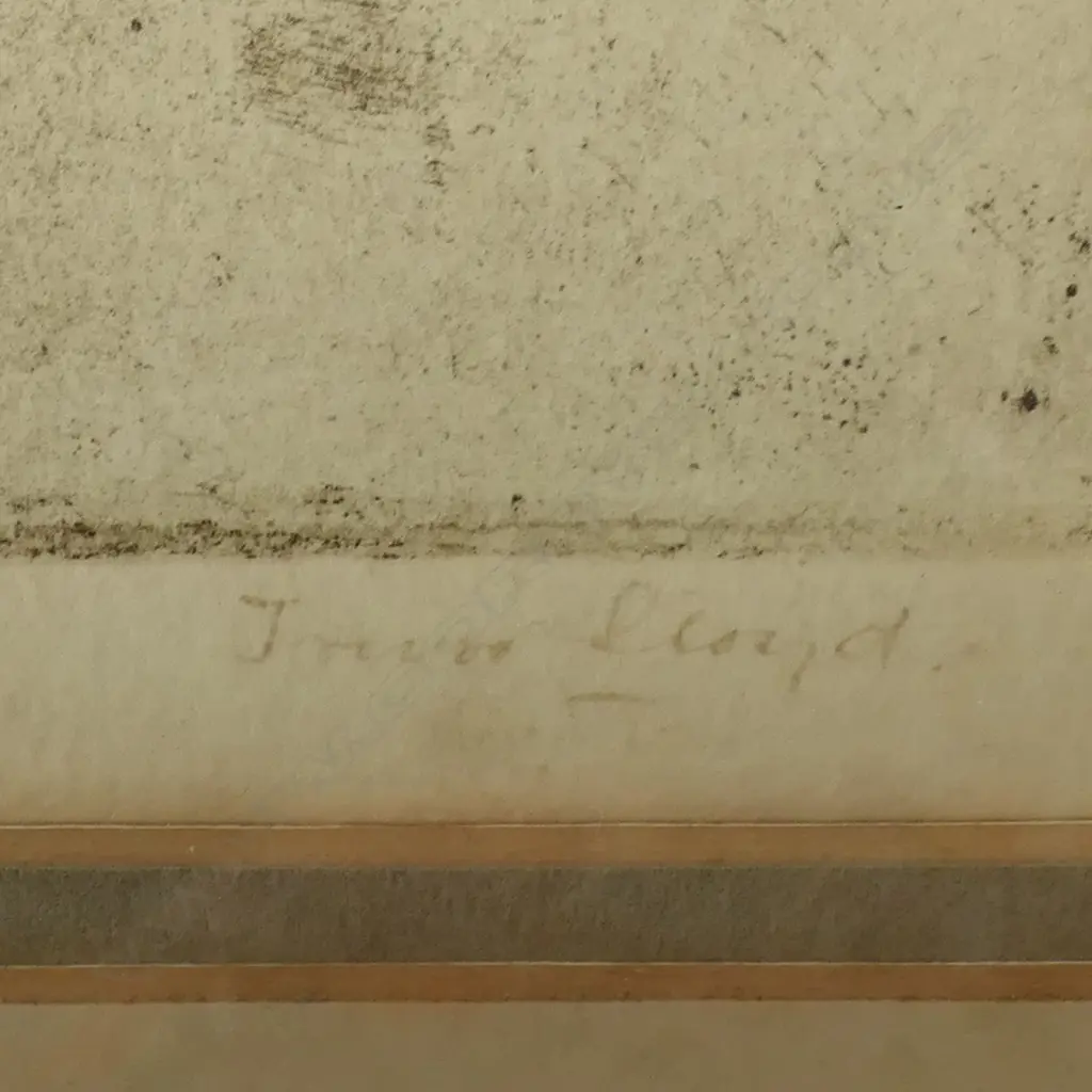 Trevor Lloyd (1863-1937) untitled smiling wahine, Image 1++