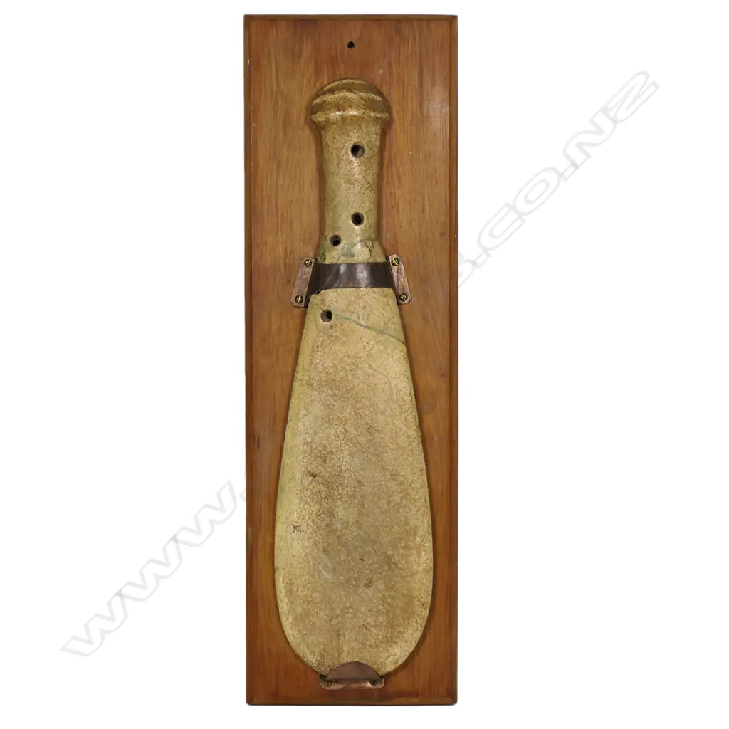An early Māori patu paraoa, Image 1++