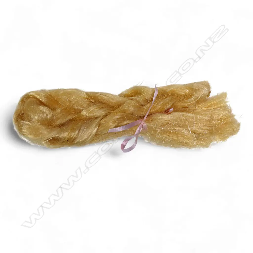 A vintage plait of kauri gum hair, Image 1++