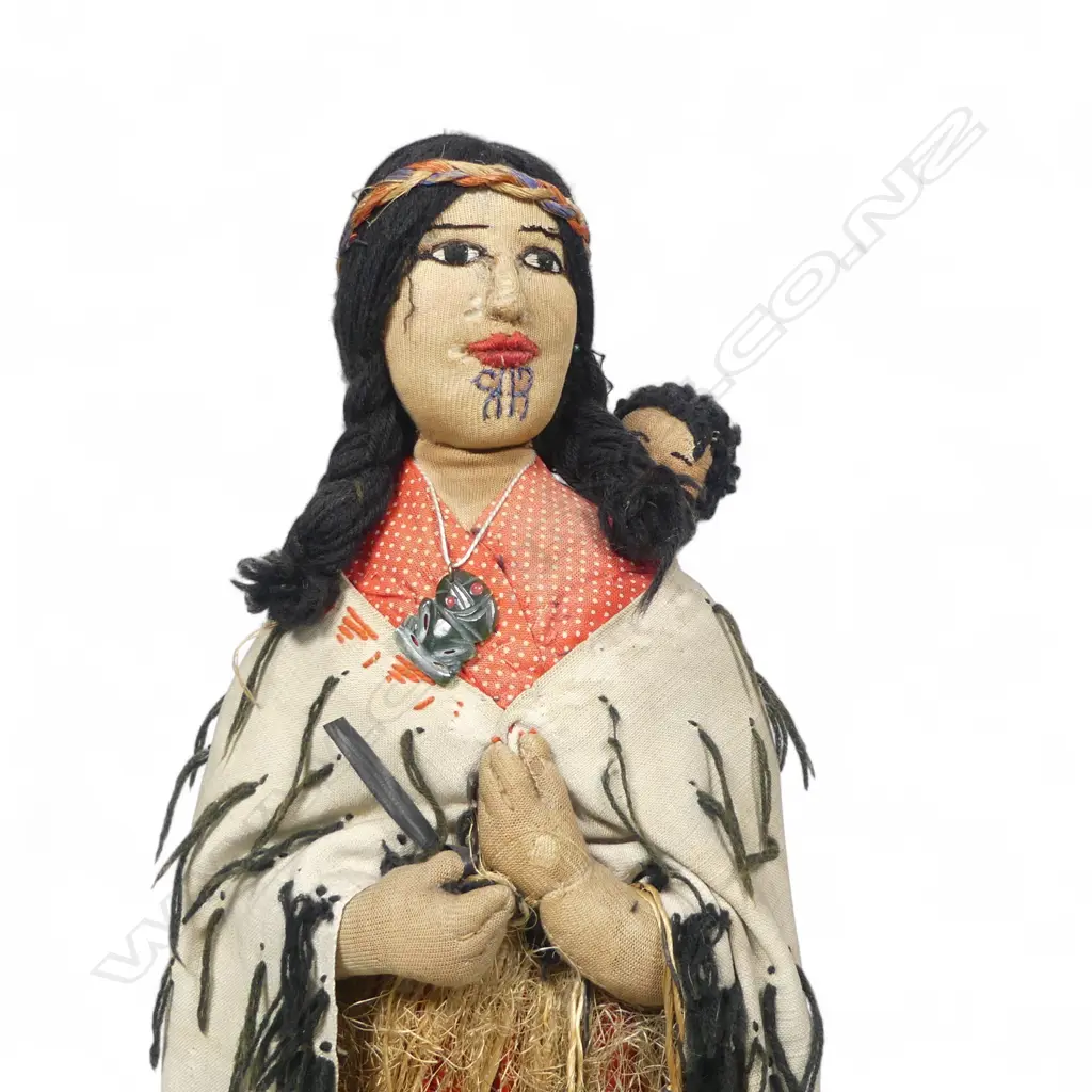 A rare 1920s Bessie Murray Mother and Child doll, Image 1++