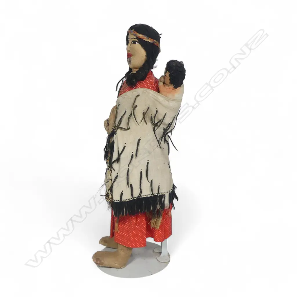 A rare 1920s Bessie Murray Mother and Child doll, Image 1++