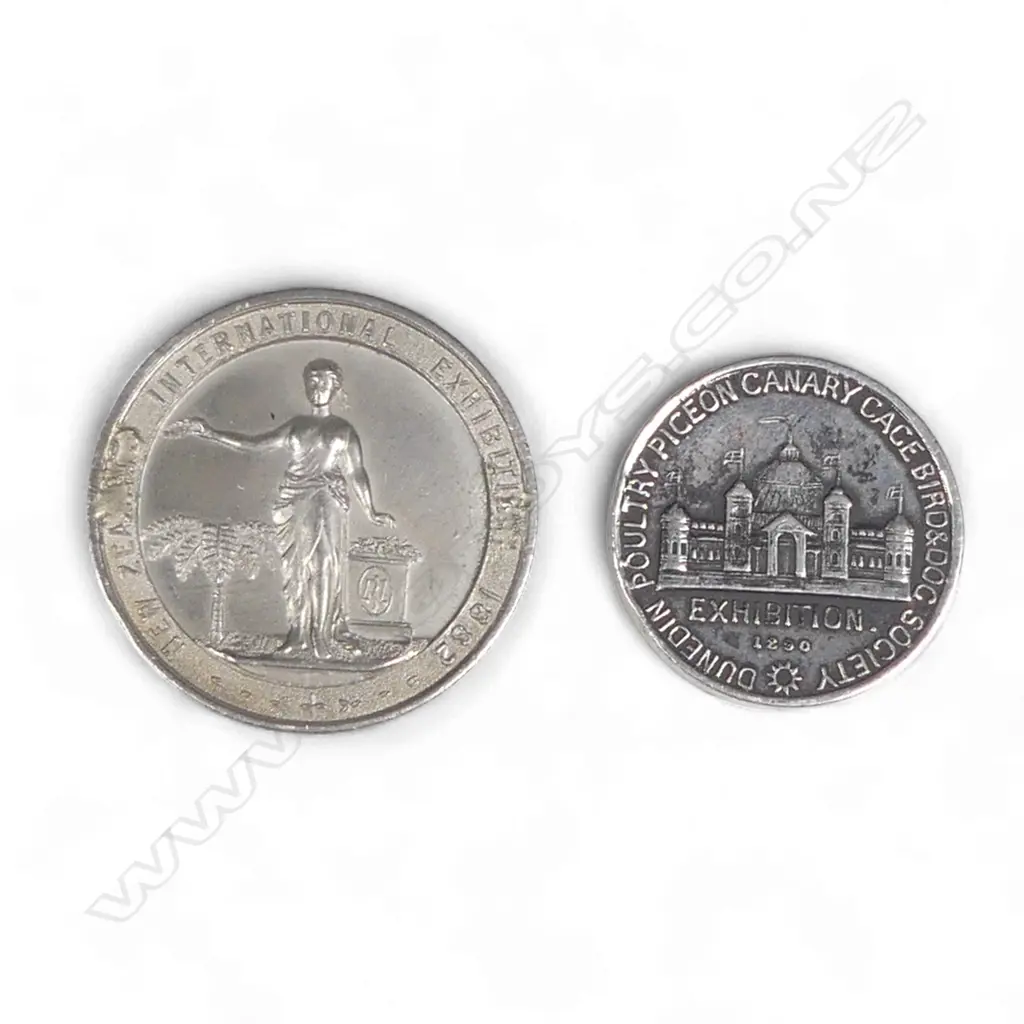 Two New Zealand historical medals, Image 1++