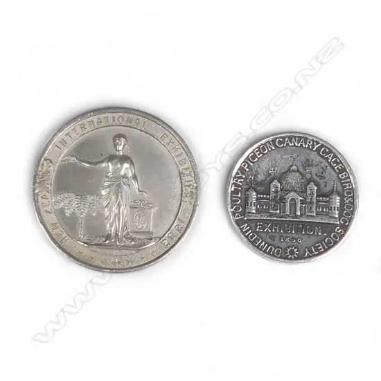 Two New Zealand historical medals,