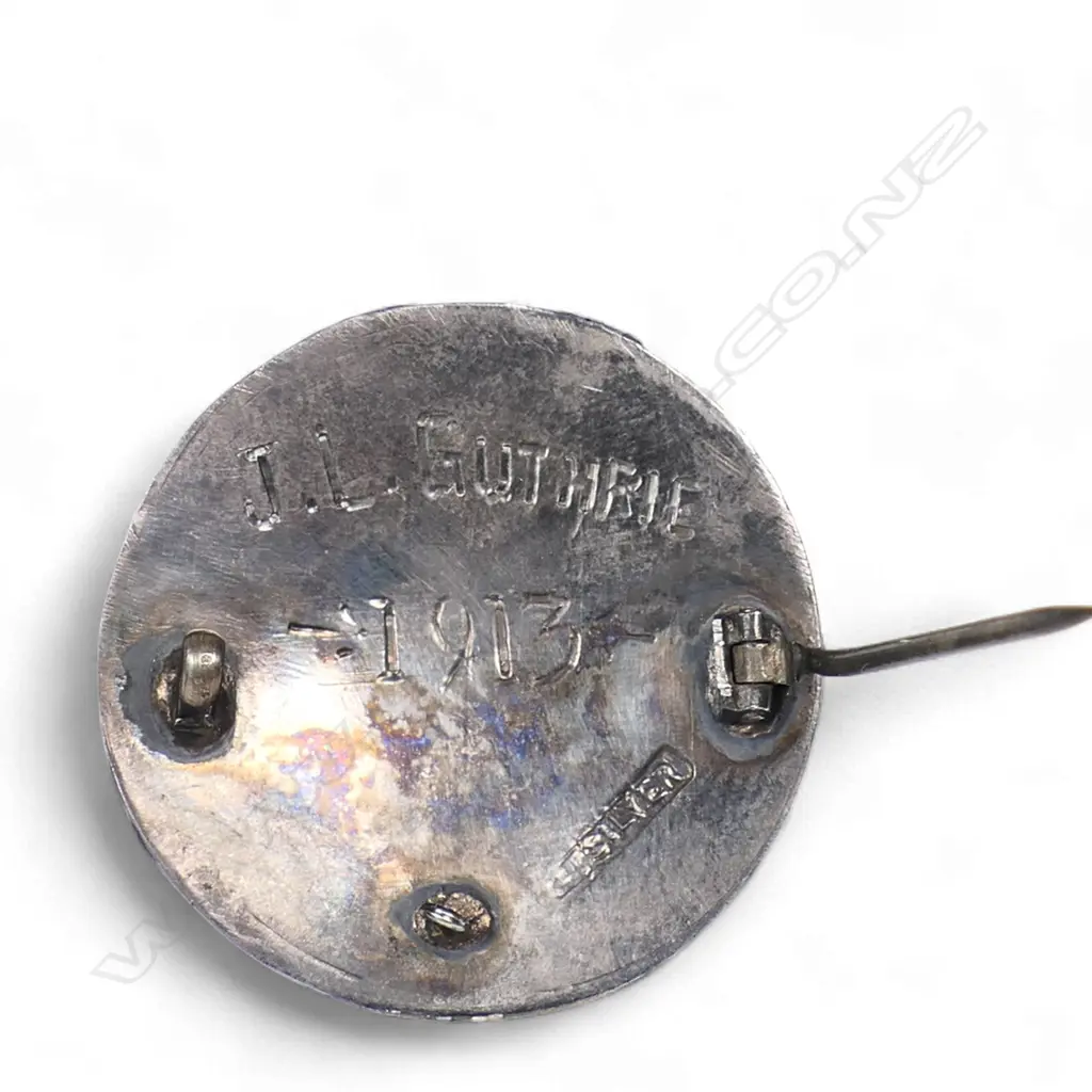 A 1913 silver and enamel Suffrage brooch, Image 1++