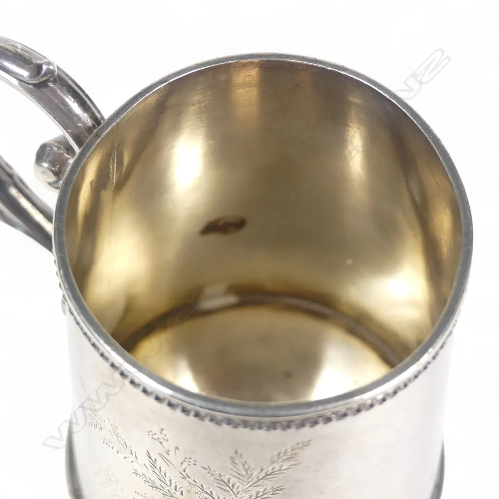 A New Zealand Frank Grady silver christening mug, Image 1++