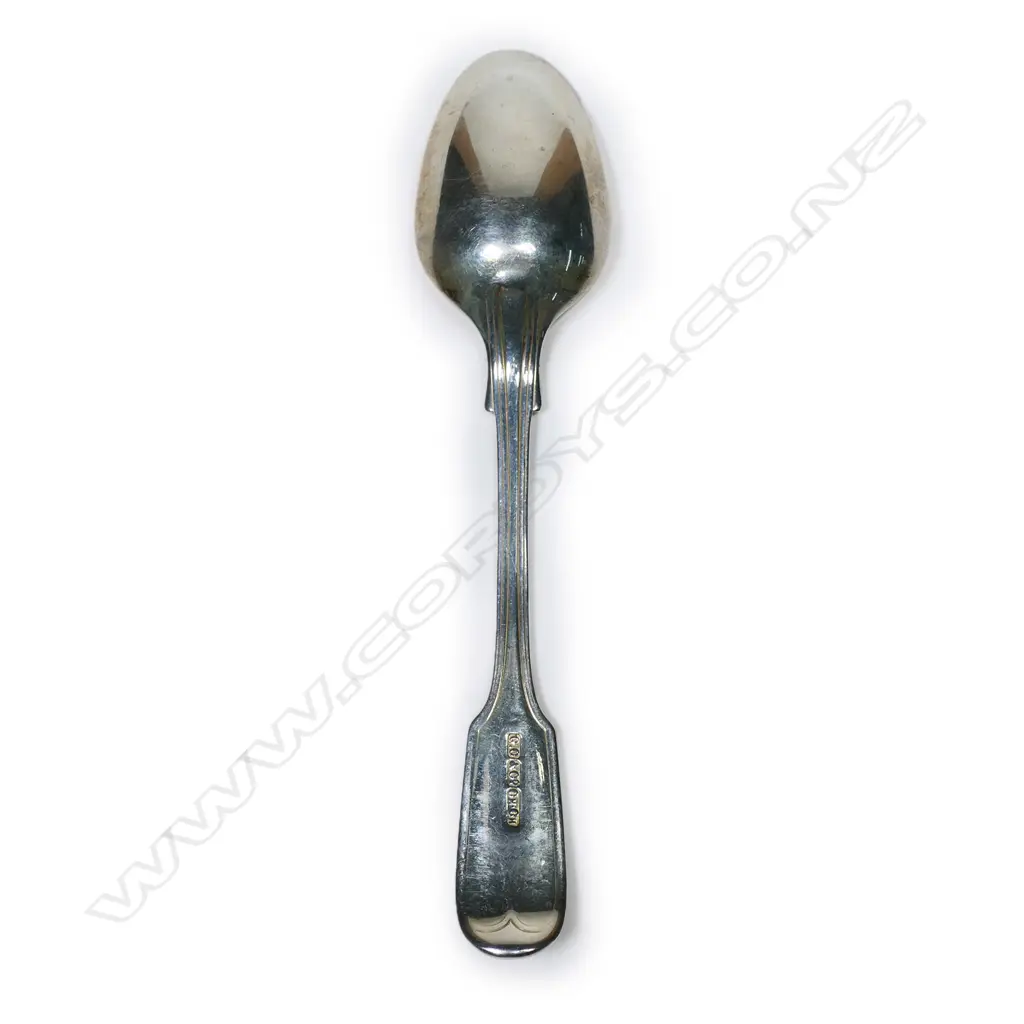 George Coates & Co. (Christchurch) silver teaspoon, Image 1++