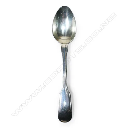 George Coates & Co. (Christchurch) silver teaspoon,