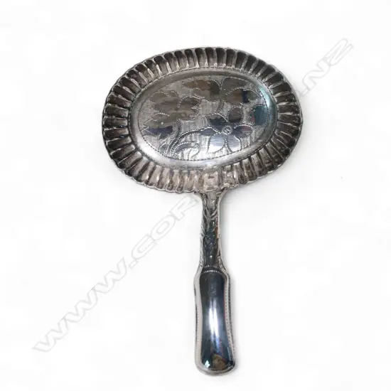 A George III silver oval bowled caddy spoon,