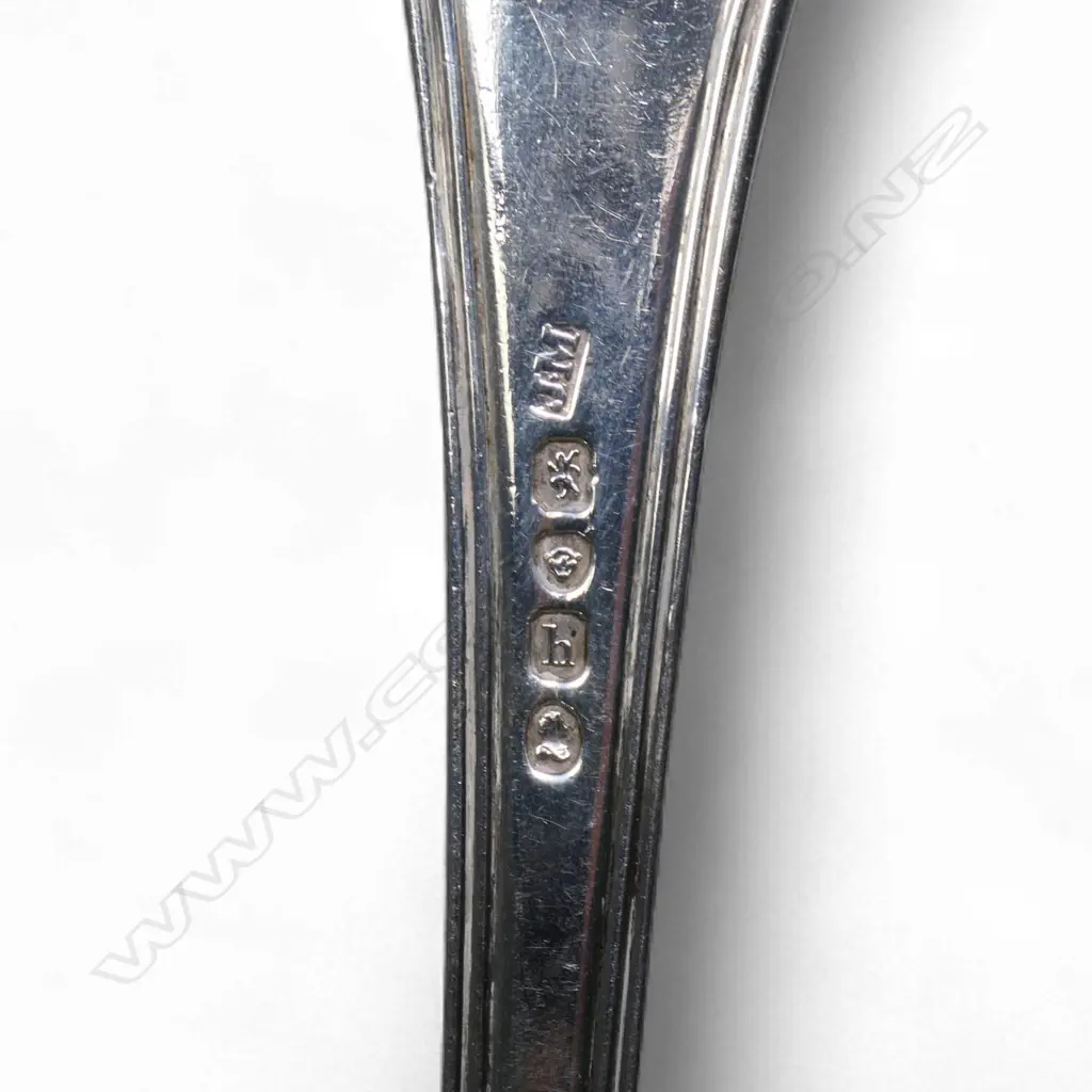 A George IV silver large pie spoon, Image 1++