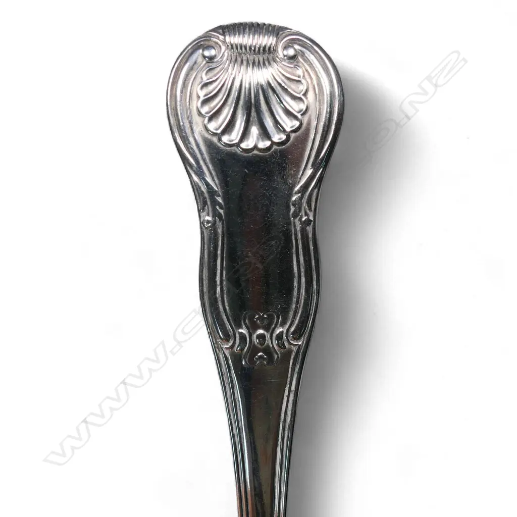 A George IV silver large pie spoon, Image 1++
