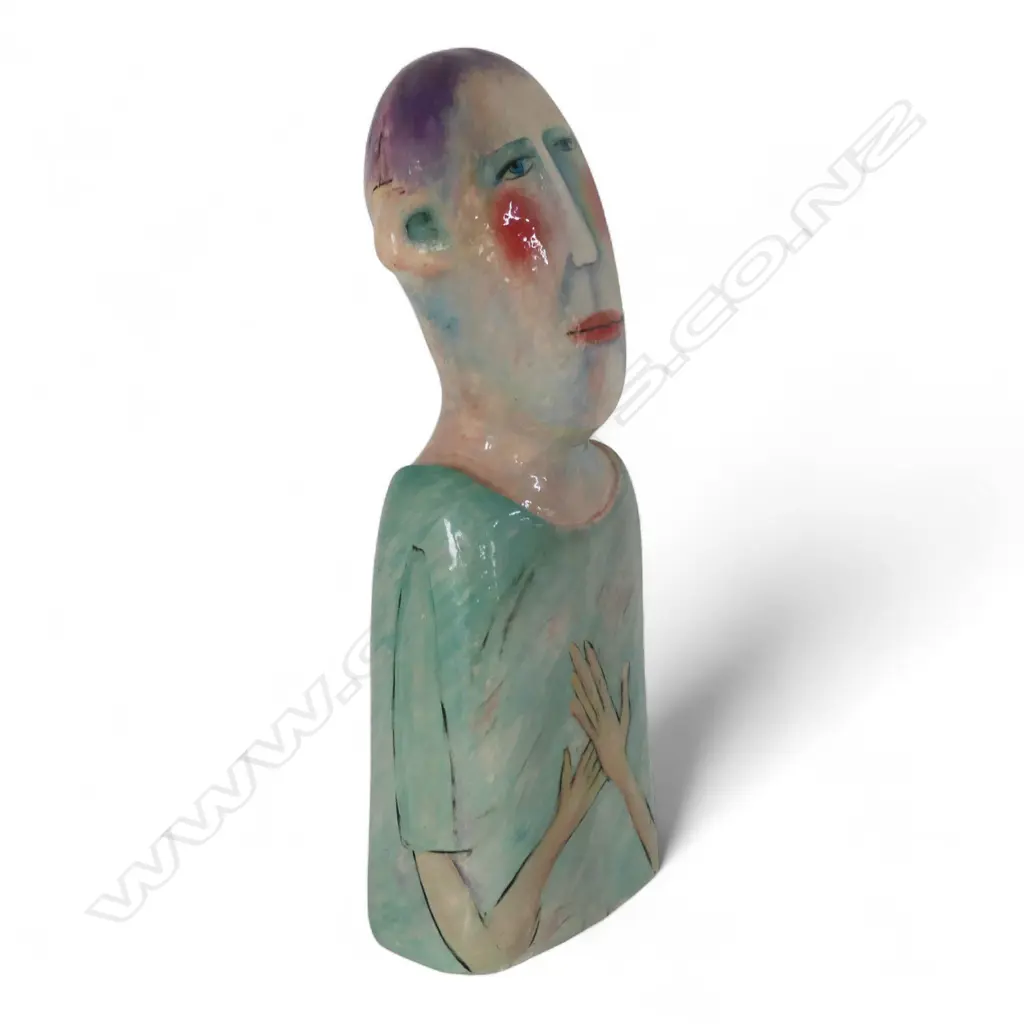 Christine Thacker (NZ 1953-) Portrait, Image 1++