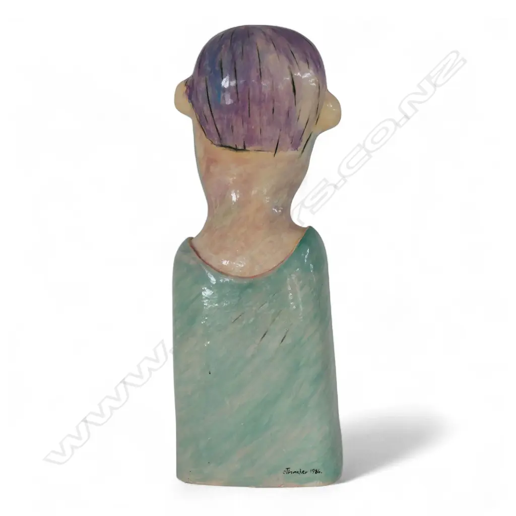 Christine Thacker (NZ 1953-) Portrait, Image 1++