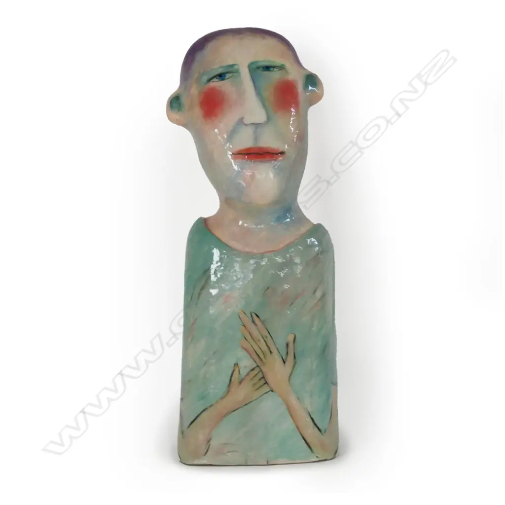 Christine Thacker (NZ 1953-) Portrait, Image 1++