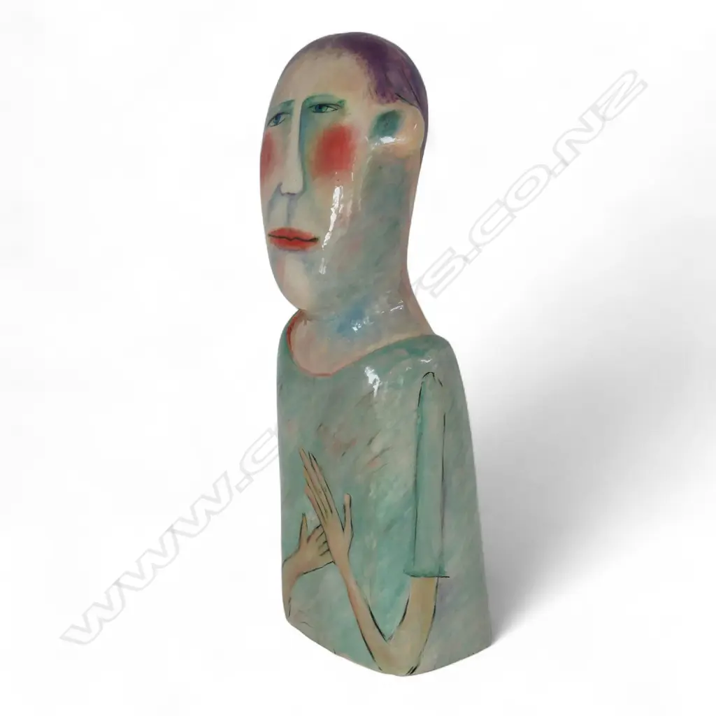 Christine Thacker (NZ 1953-) Portrait, Image 1++