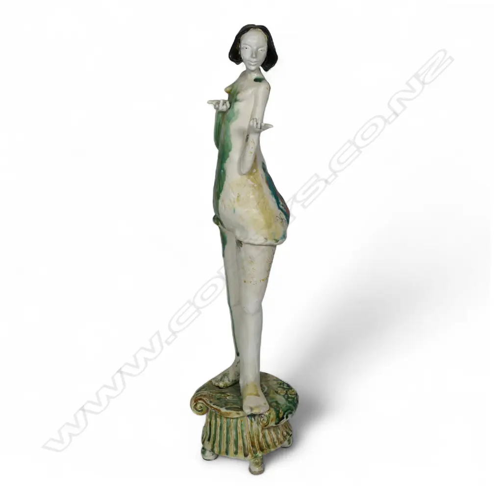 Justine Turnbull (NZ, 20th Century) Female Figure, Image 1++